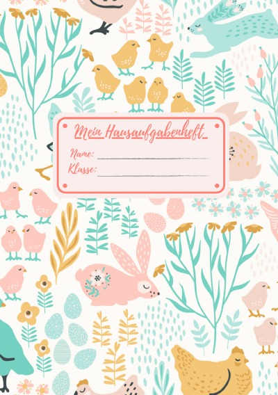 'Cover von Hausaufgabenheft mit Herz'-Cover