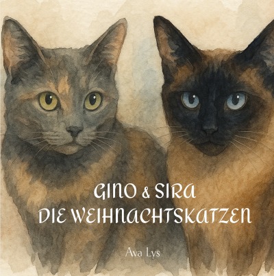 'Cover von Gino & Sira – die Weihnachtskatzen'-Cover