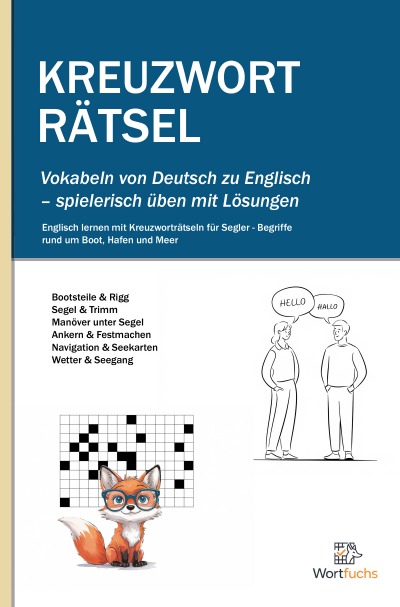 'Cover von Kreuzworträtsel  Deutsch – Englisch für Segler'-Cover