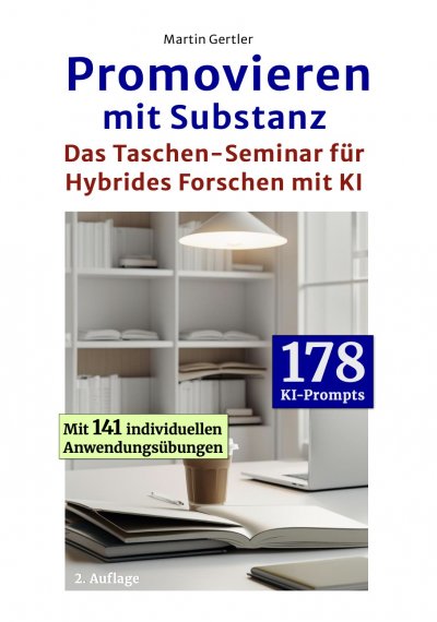 'Cover von Promovieren mit Substanz'-Cover