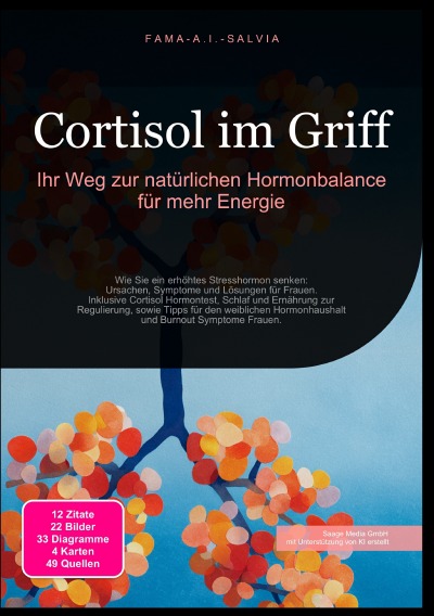 'Cover von Cortisol im Griff: Ihr Weg zur natürlichen Hormonbalance für mehr Energie'-Cover