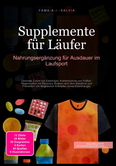 'Cover von Supplemente für Läufer: Nahrungsergänzung für Ausdauer im Laufsport'-Cover