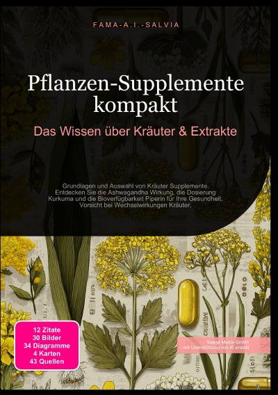 'Cover von Pflanzen-Supplemente kompakt: Das Wissen über Kräuter & Extrakte'-Cover