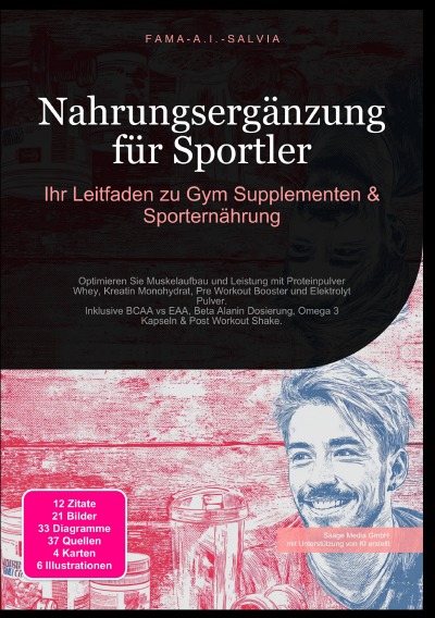 'Cover von Nahrungsergänzung für Sportler: Ihr Leitfaden zu Gym Supplementen & Sporternährung'-Cover