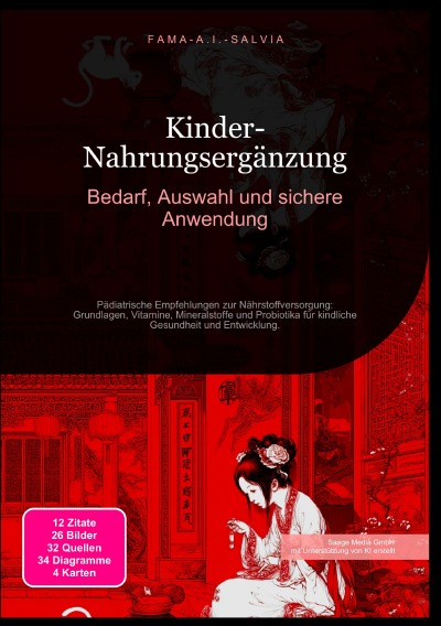 'Cover von Kinder-Nahrungsergänzung: Bedarf, Auswahl und sichere Anwendung'-Cover