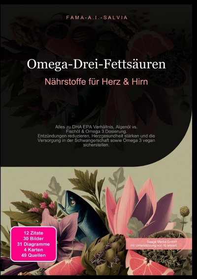 'Cover von Omega-Drei-Fettsäuren: Nährstoffe für Herz & Hirn'-Cover