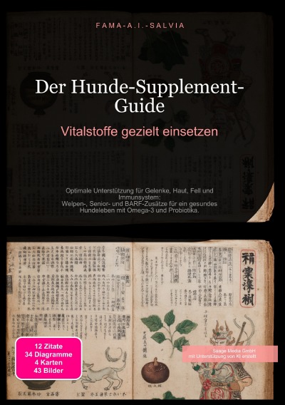 'Cover von Der Hunde-Supplement-Guide: Vitalstoffe gezielt einsetzen'-Cover
