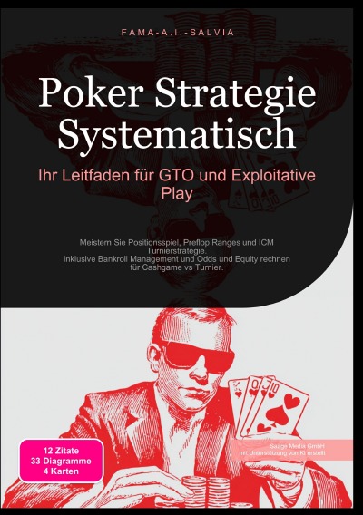 'Cover von Poker Strategie Systematisch: Ihr Leitfaden für GTO und Exploitative Play'-Cover