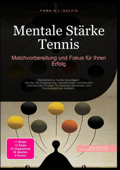 'Cover von Mentale Stärke Tennis: Matchvorbereitung und Fokus für Ihren Erfolg'-Cover