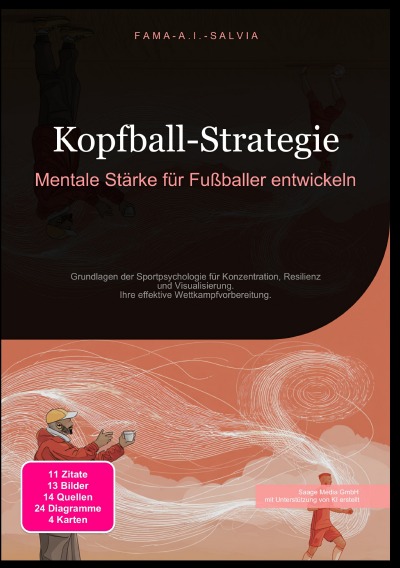 'Cover von Kopfball-Strategie: Mentale Stärke für Fußballer entwickeln'-Cover