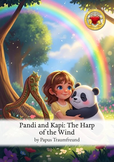 'Cover von Pandi and Kapi: The Harp of the Wind'-Cover