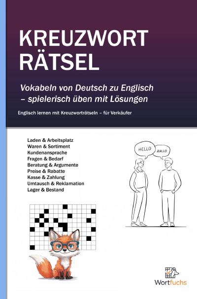 'Cover von Kreuzworträtsel  Deutsch – Englisch für Verkäufer'-Cover