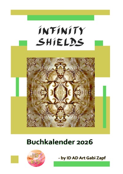 'Cover von Infinity Shields Buchkalender 2026'-Cover