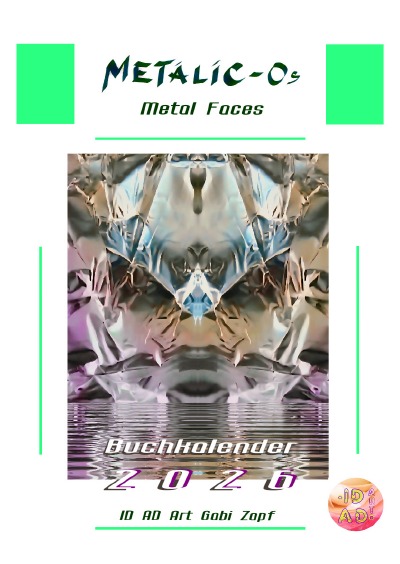 'Cover von METÁLIC-Os  Metal Faces  Buchkalender 2026'-Cover
