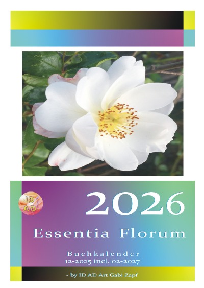'Cover von Essentia Florum Buchkalender 2026'-Cover