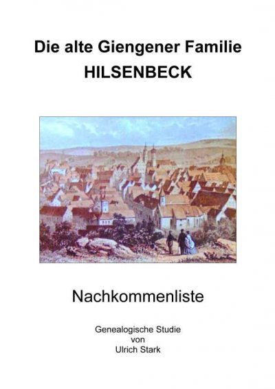 'Cover von Die alte Giengener Familie HILSENBECK'-Cover