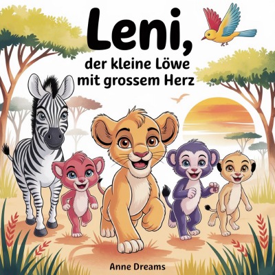 'Cover von Leni, der kleine Löwe mit grossem Herz'-Cover