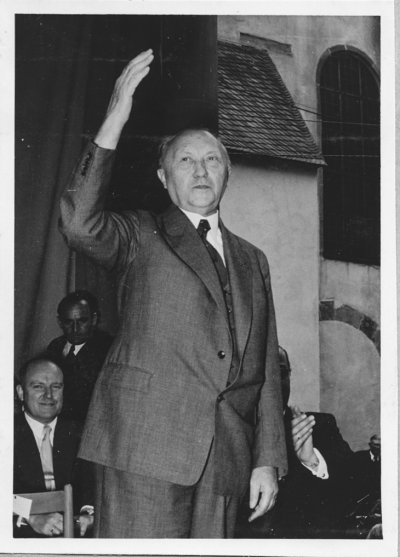 'Cover von Bundeskanzler Dr. Adenauer 1953 in Dieburg'-Cover