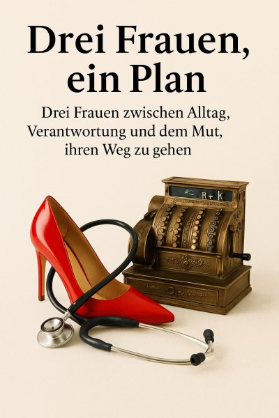 'Cover von Drei Frauen, ein Plan'-Cover