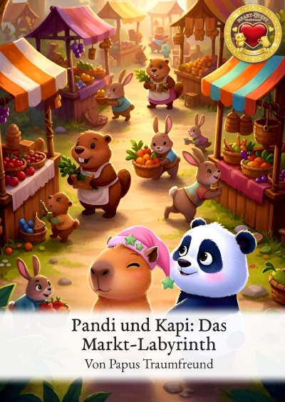 'Cover von Pandi und Kapi: Das Markt-Labyrinth'-Cover