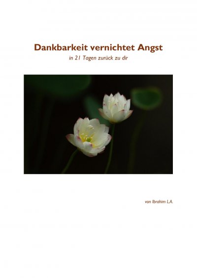 'Cover von Dankbarkeit vernichtet Angst – in 21 Tagen zurück zu dir'-Cover