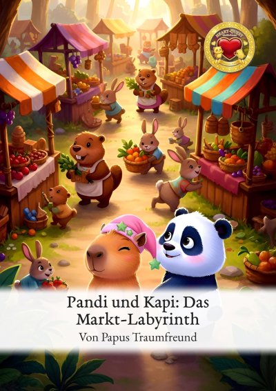 'Cover von Pandi und Kapi: Das Markt-Labyrinth'-Cover