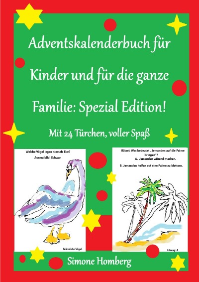'Cover von Adventskalenderbuch für Kinder und für die ganze Familie: Spezial Edition!'-Cover