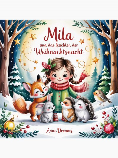 'Cover von Mila und das Leuchten der Weihnachtsnacht'-Cover