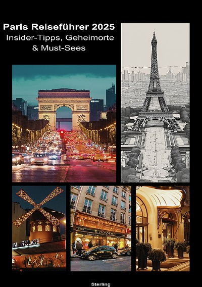 'Cover von Paris Reiseführer 2025 I Insider-Tipps, Geheimorte & Must-Sees'-Cover