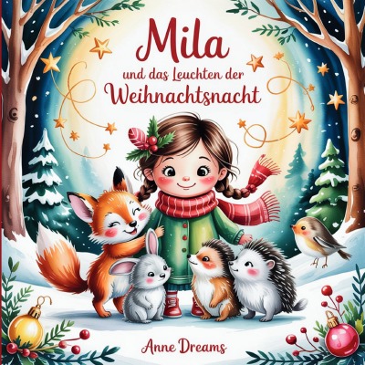 'Cover von Mila und das Leuchten der Weihnachtsnacht'-Cover