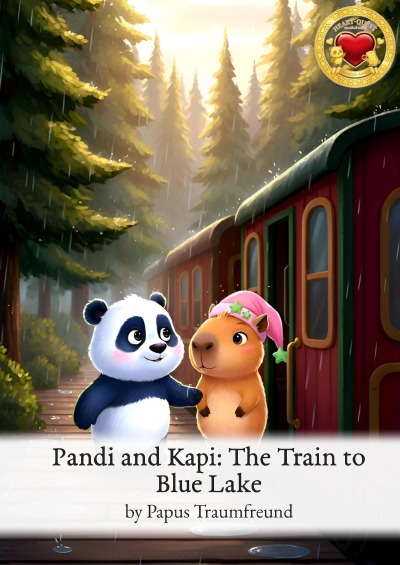 'Cover von Pandi and Kapi: The Train to Blue Lake'-Cover