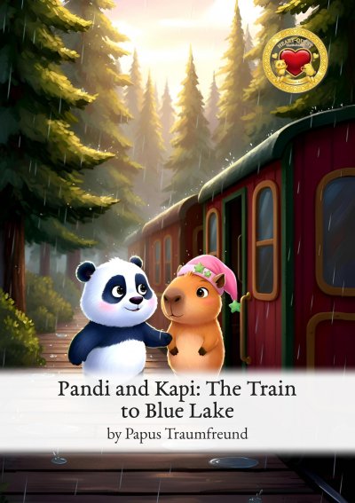 'Cover von Pandi and Kapi: The Train to Blue Lake'-Cover