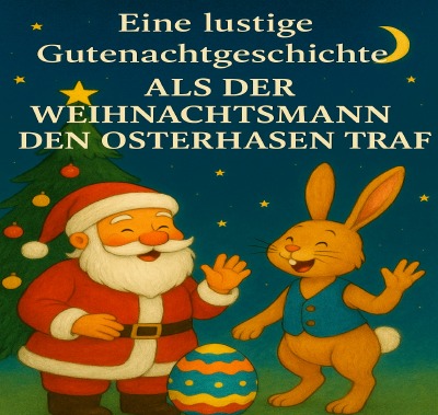 'Cover von Als der Weihnachtsmann den Osterhasen traf'-Cover