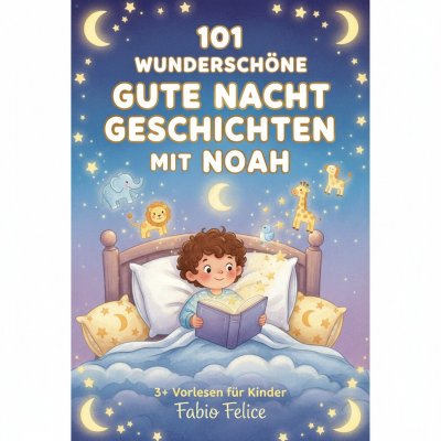 'Cover von 101 Wunderschöne Gute Nacht Geschichten mit Noah'-Cover