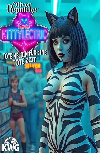 'Cover von Flimmerkatze Kittylectric – Tote Heldin für eine tote Zeit'-Cover