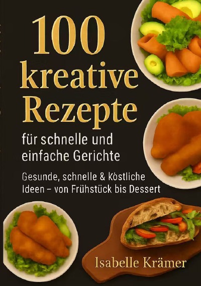 'Cover von „100 kreativeRezepte“  für schnelle und einfache Gerichte'-Cover