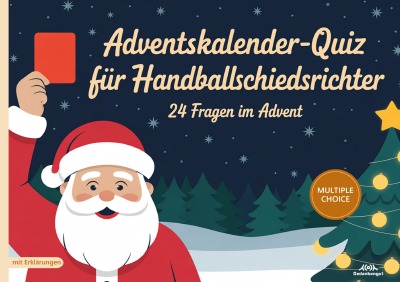 'Cover von Adventskalender-Quiz für Handballschiedsrichter'-Cover