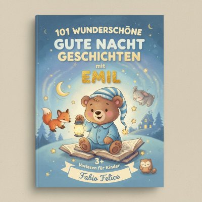 'Cover von 101 Wunderschöne Gutenachtgeschichten mit Emil als Hauptfigur'-Cover