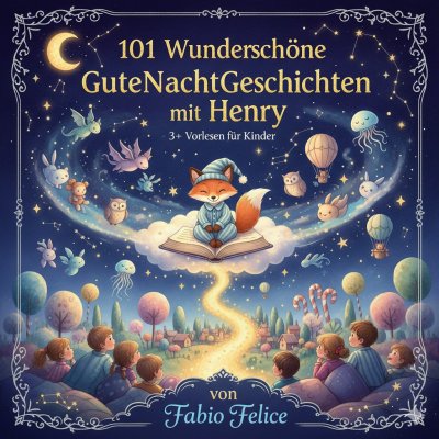 'Cover von 101 Wunderschöne Gutenachtgeschichten mit Henry als Hauptfigur'-Cover
