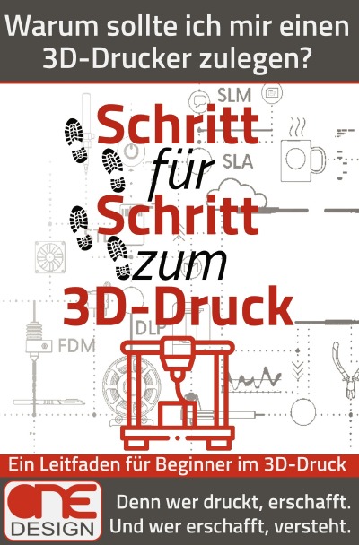 'Cover von Schritt für Schritt zum 3D-Druck'-Cover