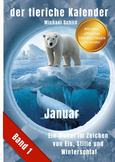 'Cover von der tierische Kalender-Band 1 | Januar'-Cover