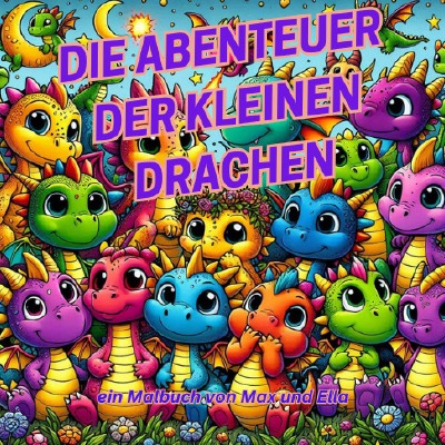 'Cover von Die Abenteuer der kleinen Drachen'-Cover