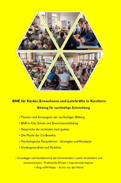 'Cover von BNE für Kinder, Erwachsene und Lehrkräfte in Kurzform'-Cover