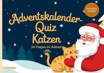 'Cover von Adventskalender-Quiz Katzen'-Cover