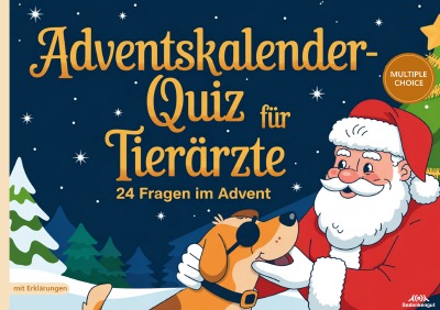 'Cover von Adventskalender-Quiz für Tierärzte'-Cover