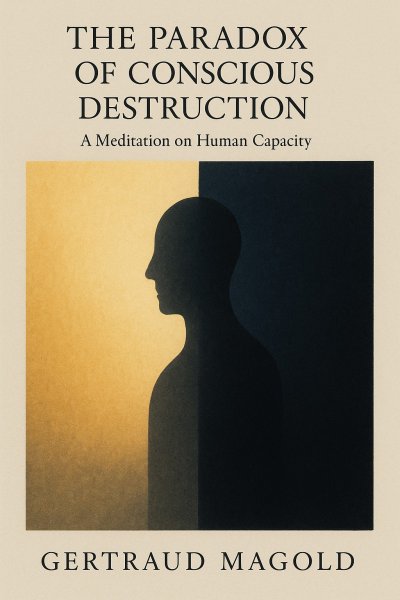 'Cover von The Paradox of Conscious Destruction: A Meditation on Human Capacity'-Cover