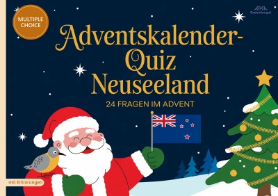 'Cover von Adventskalender-Quiz Neuseeland'-Cover