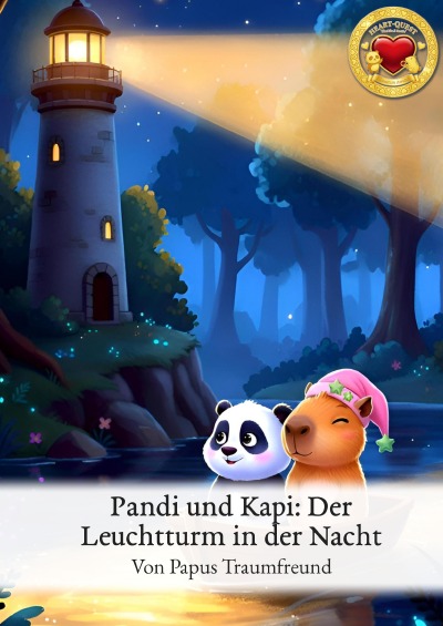'Cover von Pandi und Kapi: Der Leuchtturm in der Nacht'-Cover