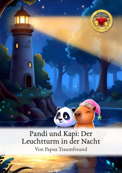 'Cover von Pandi und Kapi: Der Leuchtturm in der Nacht'-Cover