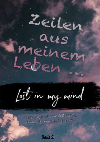'Cover von „Lost in my mind…“ – Tagebuch, Bullet Journal für Erwachsene zur Selbstreflektion'-Cover